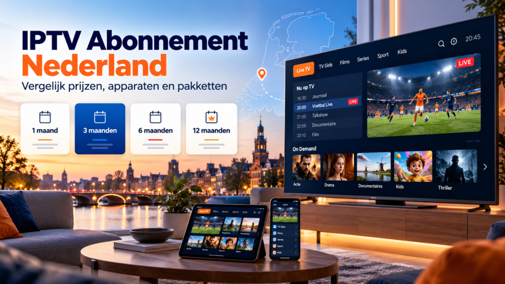 IPTV Abonnement Nederland | Pakketten Vergelijken 2026